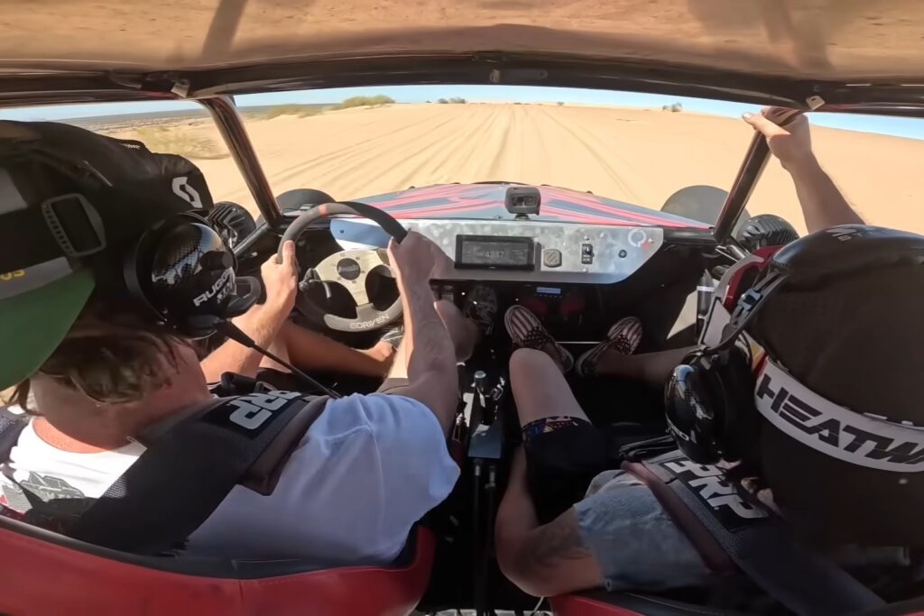 Cleetus McFarland's Sand Car Test Drive