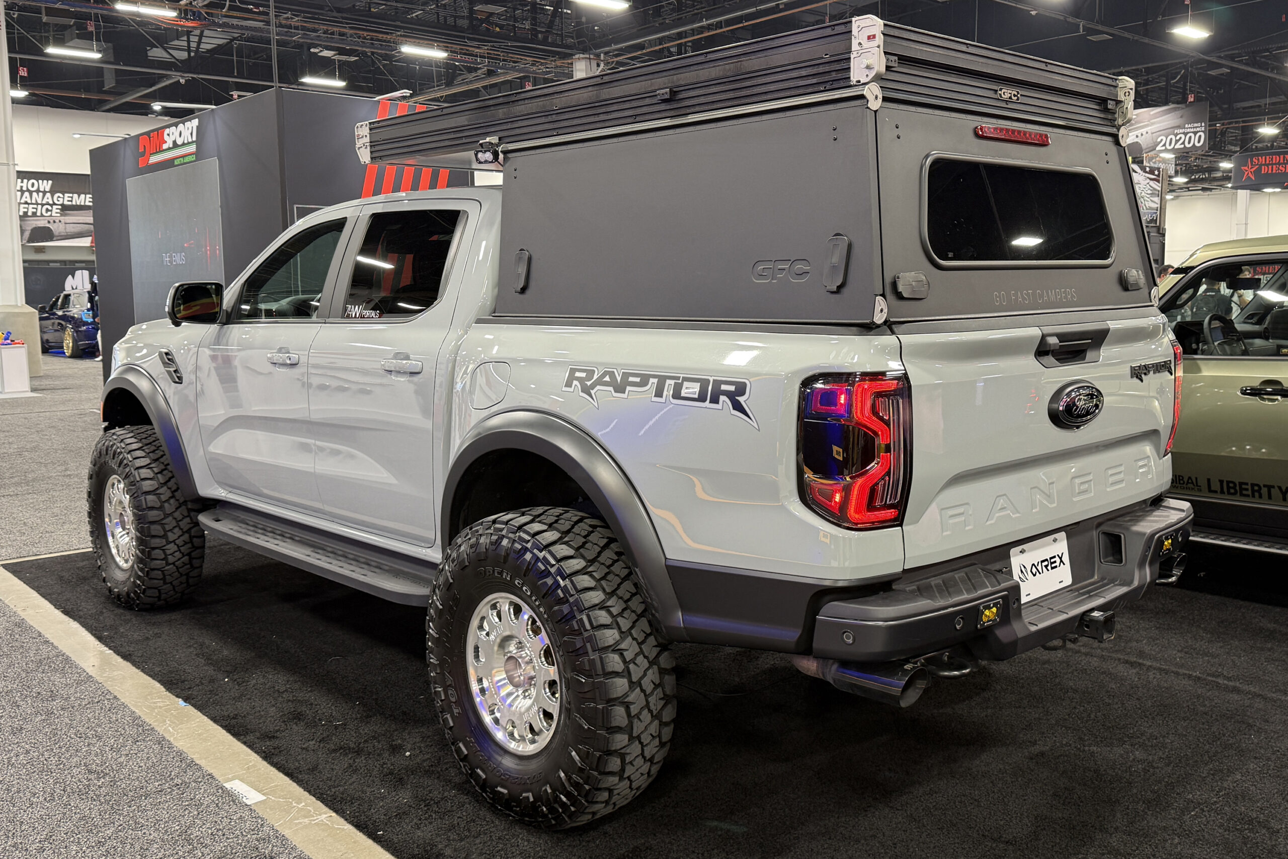 Camper Shell Raptor R Sema AlphaRex Brings 74Weld’s Portal-Axle Ranger Raptor To SEMA