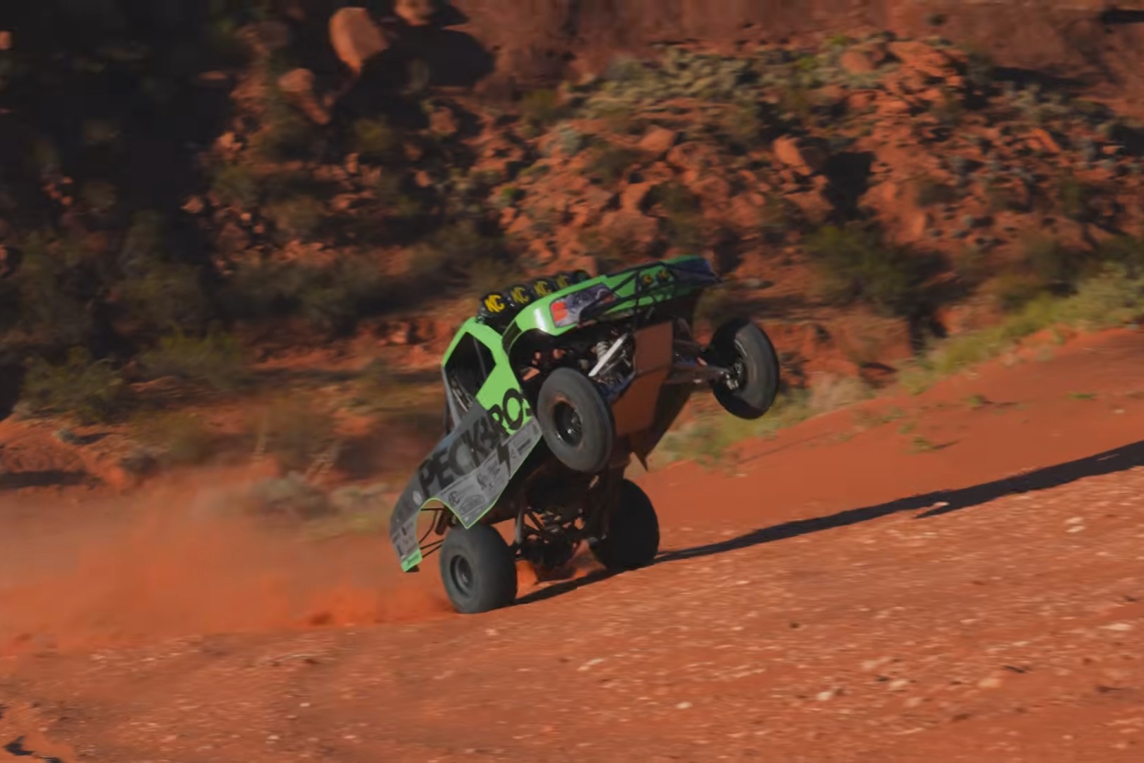 A 1000cc Mini Trophy Truck Takes the Dunes Like It’s Full-Size