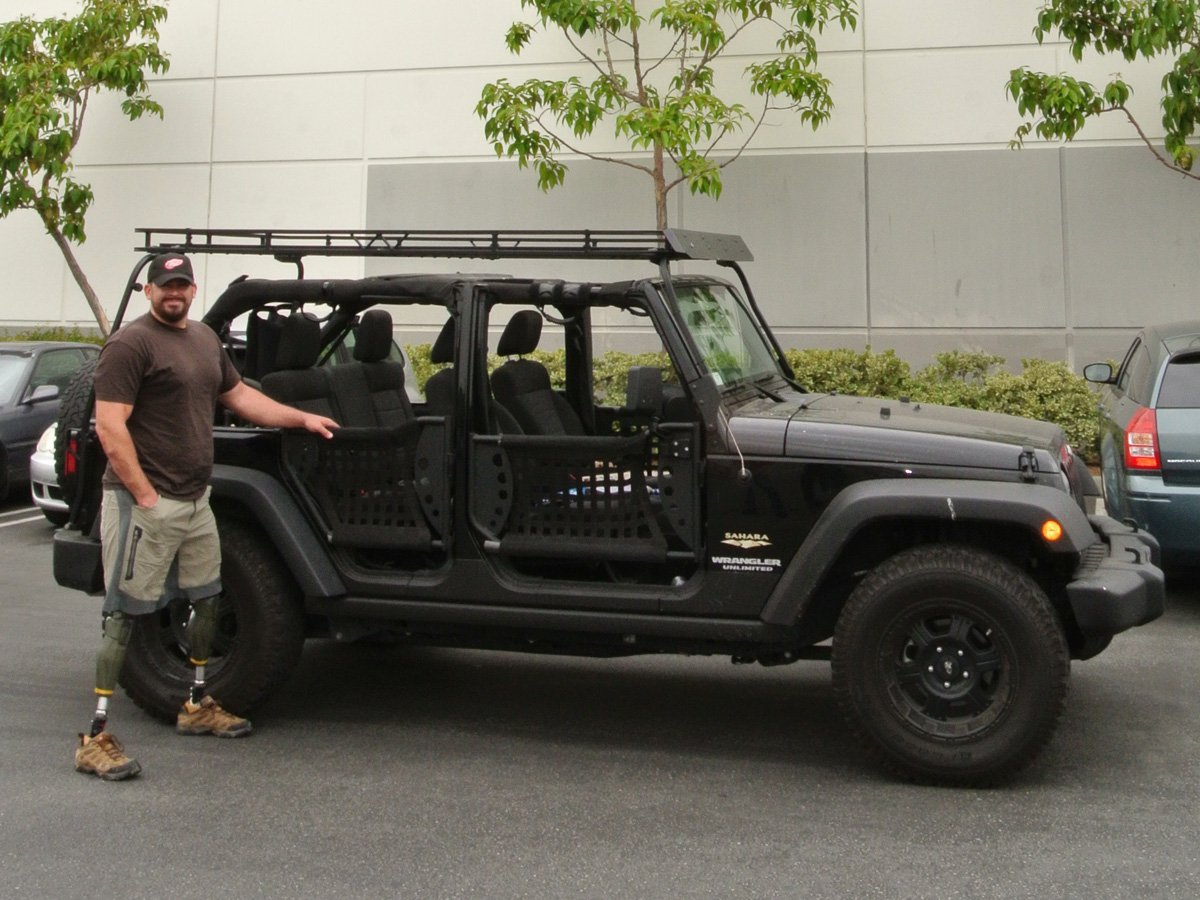 Veteran Rewarded With His Old Wrangler Souped-Up By WyoTech Shop