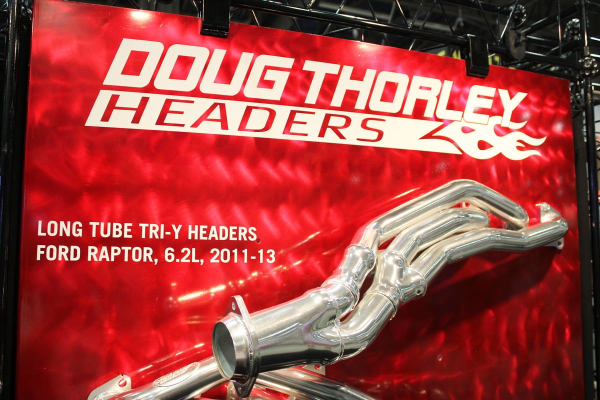 SEMA 2013: Doug Thorley Headers Help the 2011-13 Raptors Roar