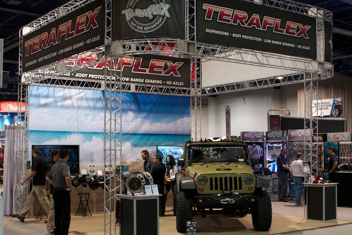 SEMA 2013: TerraFlex Delivers On Jeep Accessories From Top To Bottom