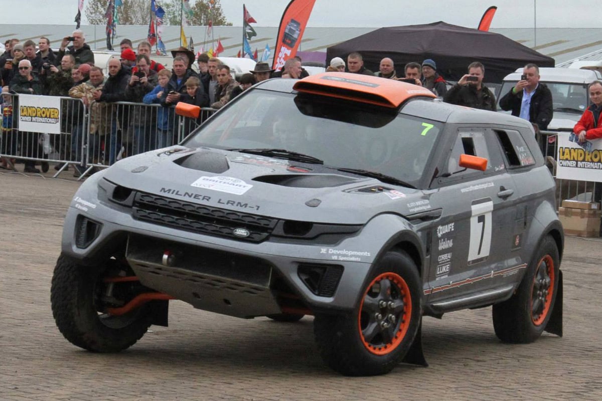 VIDEO: 550 HP Range Rover Look-Alike Spices Up Off-Road Rallies