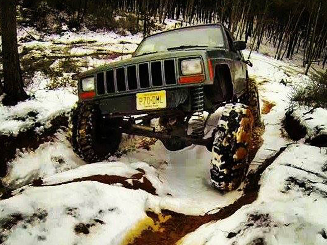 Off Road Xtreme Girl Nikki Marie Little's '98 Jeep Cherokee