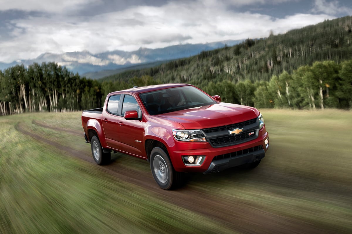 New Materials Help Chevy Colorado Weigh Much Less Than Its Cousins
