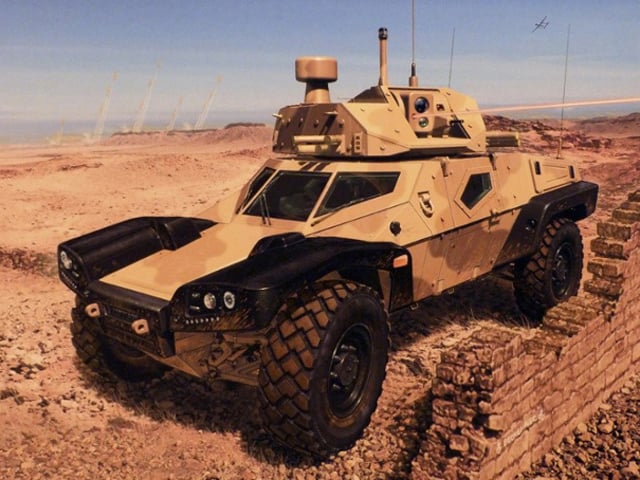 VIDEO: Could This Be The Future Of Armored Military Scout Vehicles?