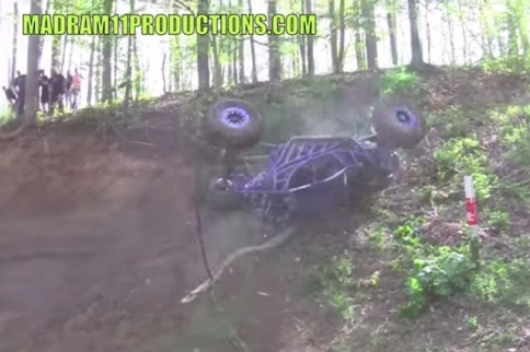 VIDEO: Hill Climb Called "Flipper" Claims Buggy After Buggy