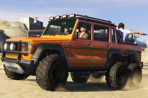 GTA V Now Offers A "6x6 Dubsta" For Motorized Mayhem With New Update