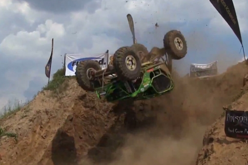VIDEO: World's First Successful Rock Bouncer Buggy Back Flip!