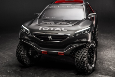 Peugeot Reveals 340 HP Bi-Turbo 2015 Dakar Rally Off-Road Racer!
