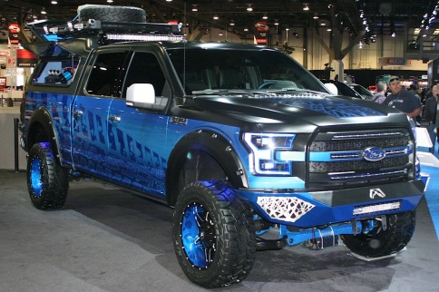 A 2015 Ford F-150 Project Truck Built For Action Sports