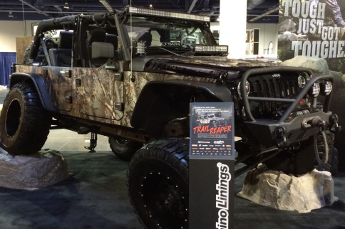 SEMA 2014: The Trail Reaper Is On Location In Rhino Lining's Booth