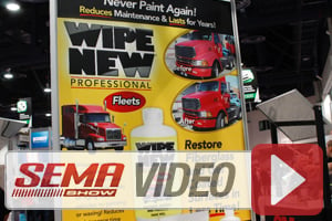 SEMA 2014: Wipe New Protects And Beautifies Without Oily Residue