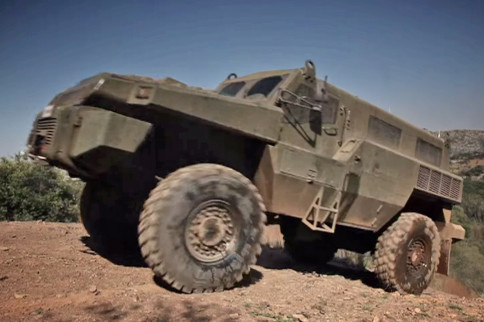 Video: Marauder - Unstoppable 10-Ton Diesel Military 4x4