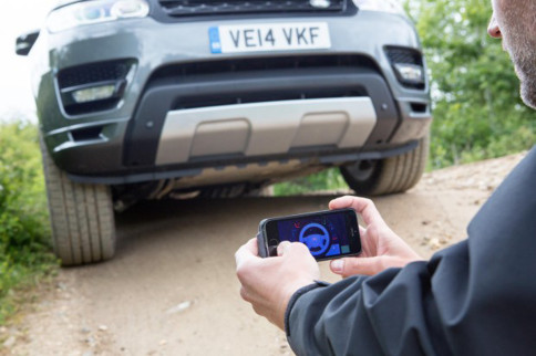 Land Rover SUV Goes Off-Road By Remote Control