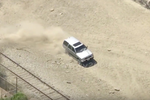 Video: Off-Roading During A Police Pursuit