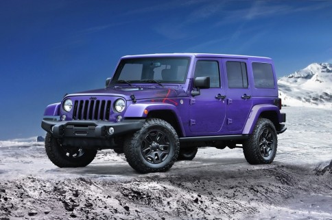 The 2016 Jeep Wrangler Backcountry Gets “Xtreme Purple” Makeover