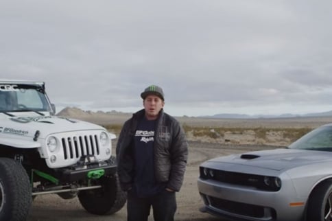 Video: Casey Currie Ditches The Wrangler For A Hellcat