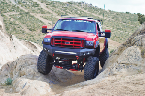 This Ford Lariat Is A Big Red Beast