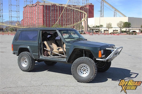 Taking Indestructible To The Next Level: Tom King’s Jeep Cherokee XJ