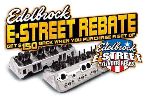 Buy New Aluminum Cylinder Heads, And Get Money Back From Edelbrock