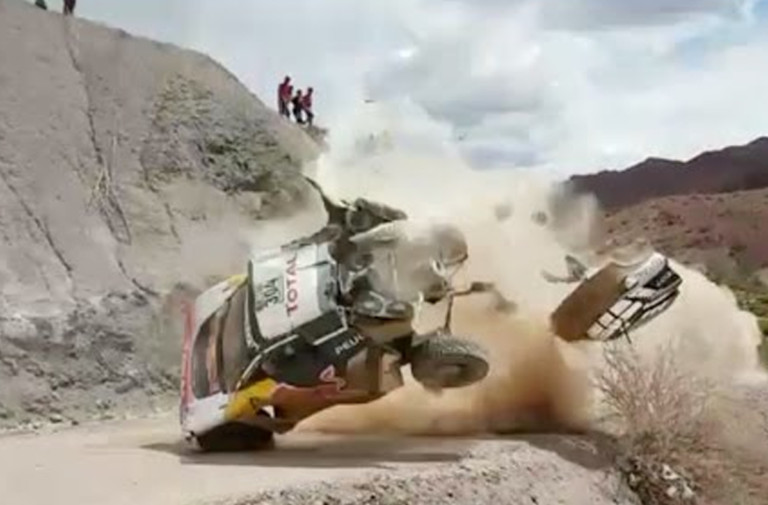 Dakar 2017 Video: Up Close And Personal With A Stage 4 Crash