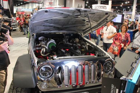SEMA 2017: Two Engines, One JK Daystar's Offroadster