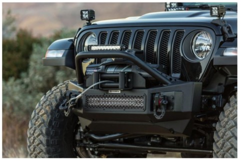 Go Rhino Releases Jeep JL Bumpers And Tire Relocation Kit