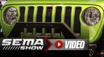 SEMA 2018: Bolt Lock Jeep JL Spare Tire And Hood Locks