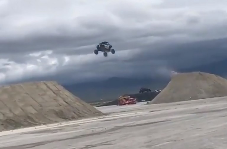 Video: New Longest Jump World Record Distance Set In A RZR