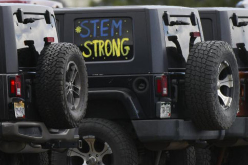Video: Jeepers Rally For Hero Teen Kendrick Castillo
