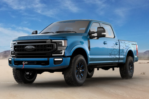 Ford Hauling Five Hot F-Series Super Duty Pickups To The SEMA Show