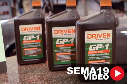 SEMA 2019: Driven Racing Oil Introduces GP-1 Synthetic Engine Oil