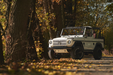 The White Wolf: Ex-Military Mercedes-Benz G-Wagen For Sale