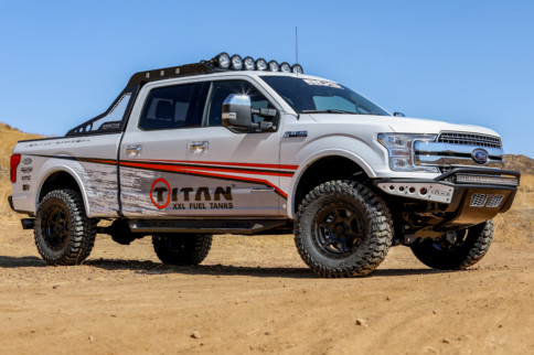 TITAN Fuel Tanks' Diesel-Powered F-150 Is Ready For Anything