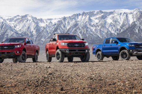 Ford Announces Three Levels of Ranger Customization