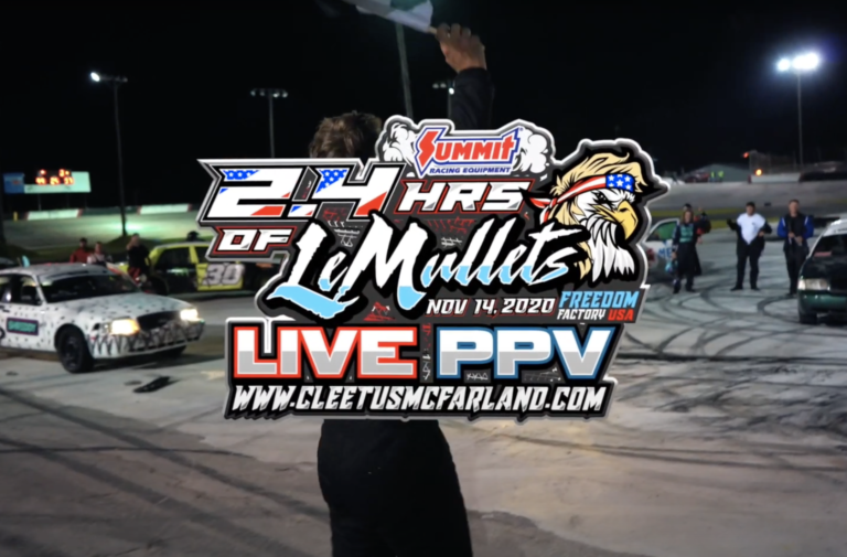 Cleetus McFarland To Host 2.4 Hours Of LeMullets PPV on Nov. 14th