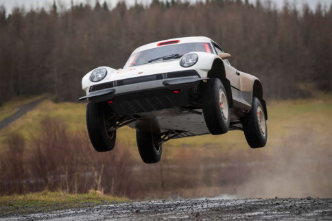 Awesome Sauce: Four-Wheel-Drive Off-Road Singer Porsche 911 Race Car