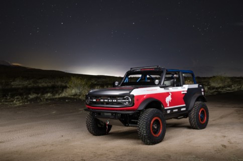 Giddy Up: Ford Performance Unveils Bronco 4600 Race Trucks