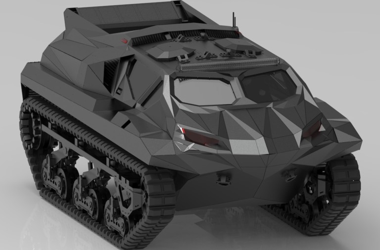 Highland Systems' STORM is an Armored Amphibious MPV
