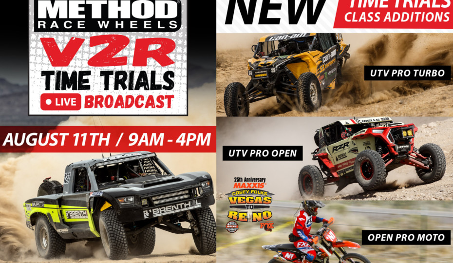 Watch Live Event Coverage For BITD's Vegas to Reno Qualifying