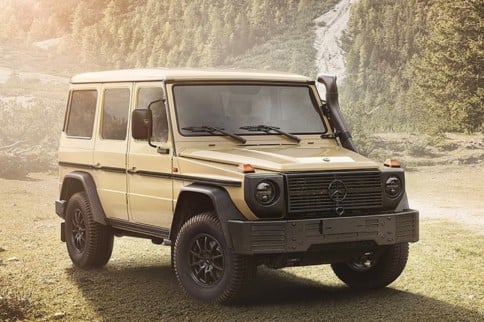 Merc's New W464 Series G-Wagen is a Retro-Modern Military Off-Roader