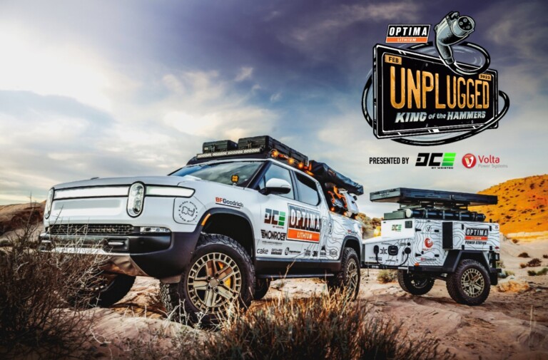 Optima Batteries Unplugged, Bringing EVs To King Of The Hammers
