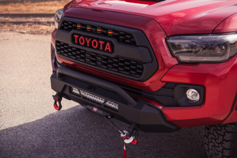 Body Armor 4x4 HiLine Front Bumper For 2015+ Toyota Tacoma