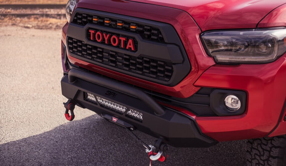 Body Armor 4x4 HiLine Front Bumper For 2015+ Toyota Tacoma