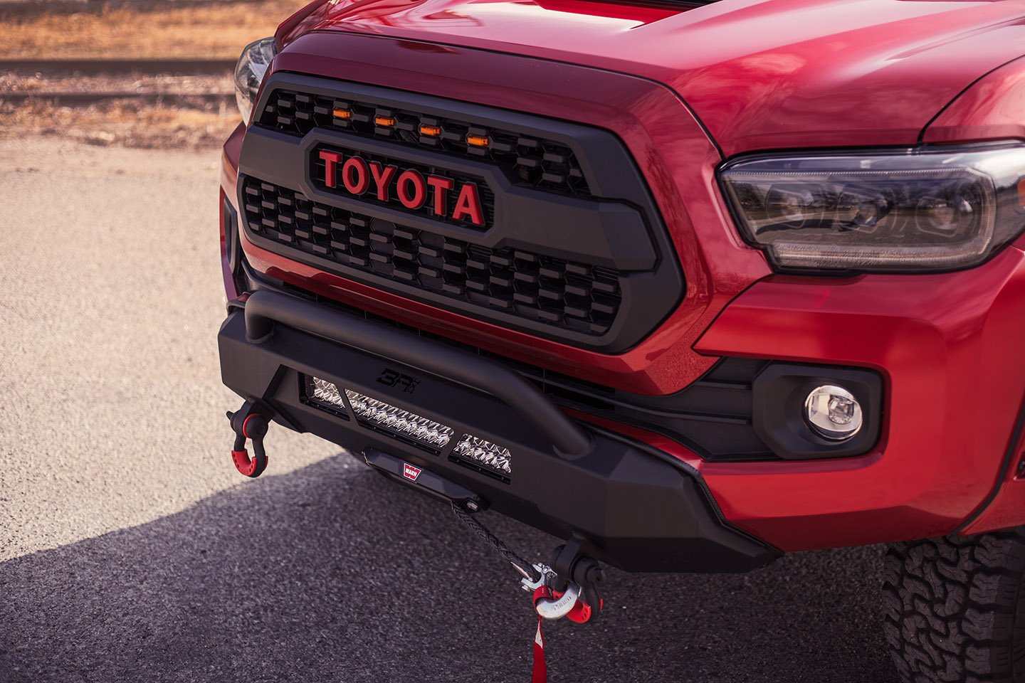 Body Armor 4×4 HiLine Front Bumper For 2015+ Toyota Tacoma