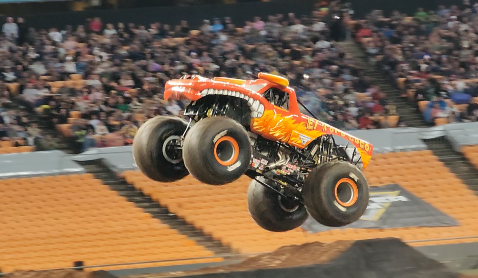 The Roaring Experience Of High-Flying Monster Jam Trucks