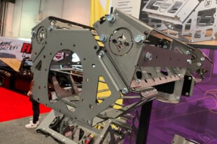 SEMA 2023: SoloSwap Mockup Block From Speedway Motors Folds Flat