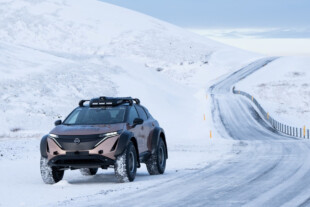 This Couple Drove a Nissan Ariya EV From The North To South Pole
